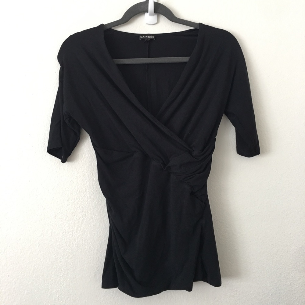 Black work top